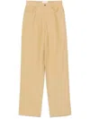 Loulou Studio Ardea Trousers In Gold