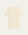 Loulou Studio Arman Cable & Pointelle-knit Mini Sweater Dress In Neutral