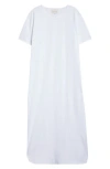 Loulou Studio Arue Pima Cotton T-shirt Dress In White