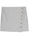 Loulou Studio Mahaz Virgin Wool Mini Skirt