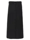 Loulou Studio Atri Skirt Buttons Pockets