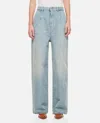 LOULOU STUDIO ATTU WIDE LEG DENIM PANTS