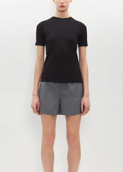 Loulou Studio T-shirt In Black