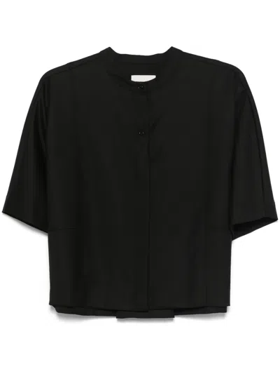 Loulou Studio Aylin Bluse In Schwarz