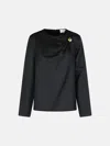 Loulou Studio 'azae' Blouse Draped In Black Silk