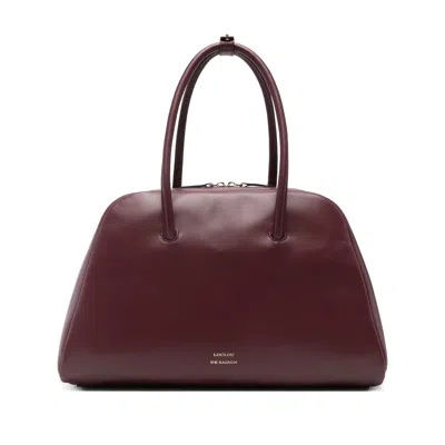 Loulou Studio Bag In Burgundy