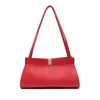 Loulou Studio Johanna Leather Shoulder Bag In Red