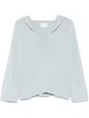Loulou Studio Bahia Sweater In Blue