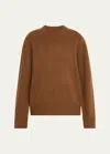 Loulou Studio Baltra Cashmere Knit Sweater In Mocha