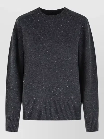 Loulou Studio Baltra Crew Neck Cashmere Sweater In Brown