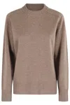 Loulou Studio Baltra Lds Sweater In Brown