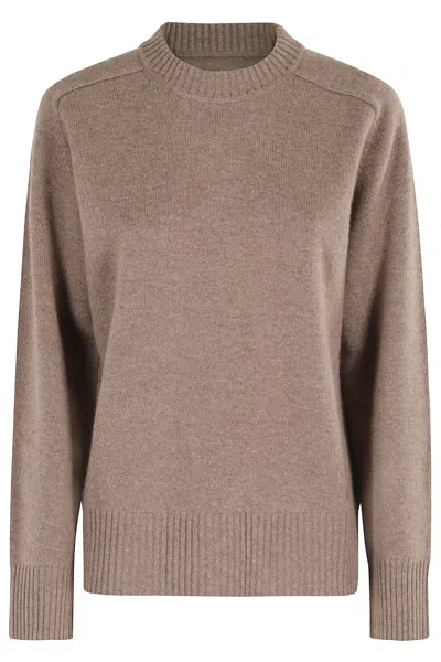 Loulou Studio Baltra Lds Sweater In Brown