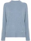 Loulou Studio Baltra Cashmere Knit Sweater In Blue