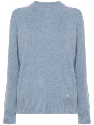 Loulou Studio Baltra Cashmere Knit Sweater In Blue