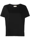 Loulou Studio Manches Courtes Oversize In Black  