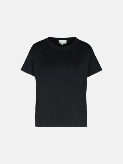 Loulou Studio 'basiluzzo' Black Cotton T-shirt