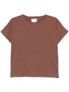 Loulou Studio Basiluzzo T-shirt In Brown