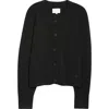 Loulou Studio Bastia Oversize Rib Cashmere Cardigan In Black