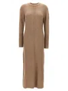 Loulou Studio Bisha Dresses Beige In Beige