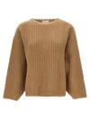 Loulou Studio Lola Sweater, Cardigans Beige In Beige