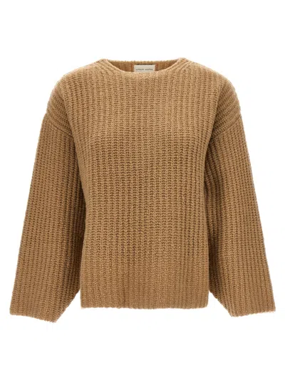 LOULOU STUDIO BEIGE LOLA SWEATER