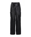 Loulou Studio Pares Trousers In Black
