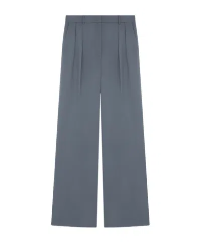Loulou Studio Belt Ring Casual Pants In Green