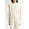 Loulou Studio Berenice Oversize Cashmere Rib Sweater In Coast Beige