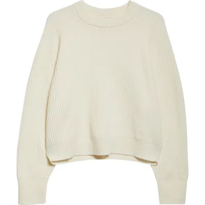 Loulou Studio Berenice Oversize Cashmere Rib Sweater In Ivory