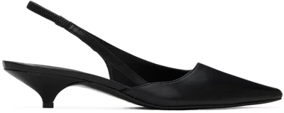 Loulou Studio Black Abside Heels