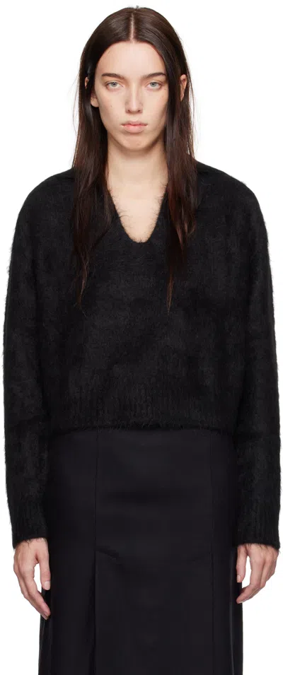 Loulou Studio Black Ambrose Sweater