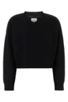 Loulou Studio Black Cashmere Anzor Oversize Sweater In Black