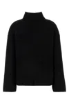 Loulou Studio Oversized Ribbed Cashmere Turtleneck Sweater