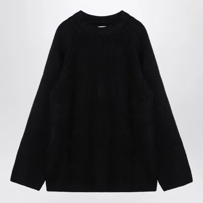 Loulou Studio Black Cashmere Pullover