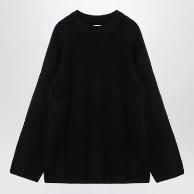 LOULOU STUDIO LOULOU STUDIO  BLACK CASHMERE PULLOVER