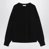 Loulou Studio Cashmere Sweater Dropped Shoulders In Black