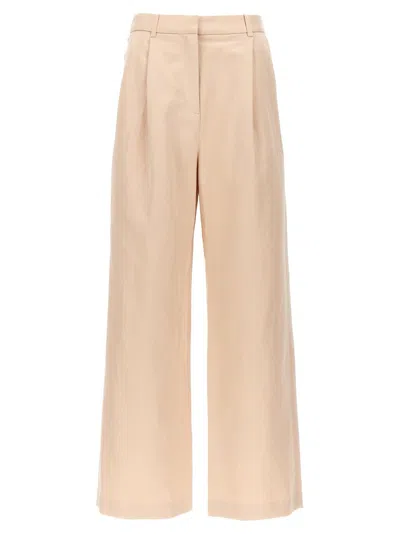 Loulou Studio Black Cotton Blend Idai Palazzo Pant