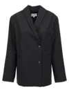 Loulou Studio Sancia Blazer And Suits In Black