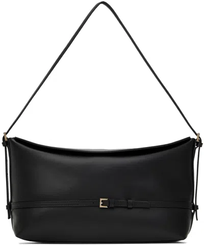 Loulou Studio Elle Leather Shoulder Bag In Black
