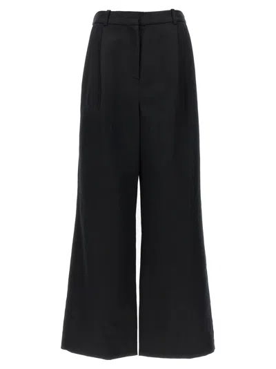 LOULOU STUDIO BLACK IDAI PANTS