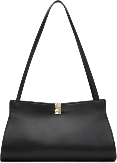 Loulou Studio Ciro Ponyhair Shoulder Bag In Black