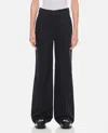 Loulou Studio Black Juno Wool Pants In Black
