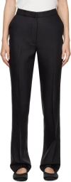 Loulou Studio Black Kallisto Trousers In Black