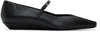 Loulou Studio Black Micheline Ballerina Flats In Black