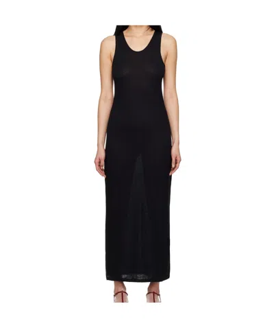 Loulou Studio Black Myron Maxi Dress