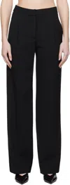 Loulou Studio Black Osilo Trousers In Black
