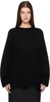 Loulou Studio Black Safi Sweater In Black