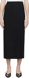 Loulou Studio Black Samos Maxi Skirt In Black