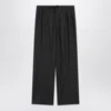 Loulou Studio Elasticated Wide-leg Pants In Black