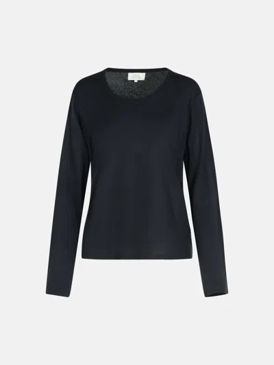 Loulou Studio Black Wool Blend Sweater